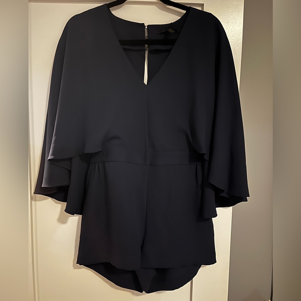Bcbg maxazaria blue romper- NWT